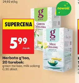 Biedronka Herbata g'tea oferta