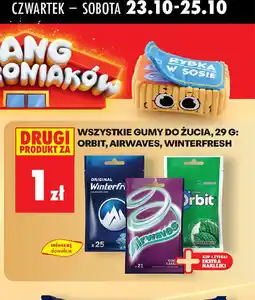 Biedronka Gumy do żucia oferta