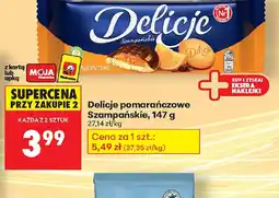 Biedronka Delicje pomarańczowe oferta