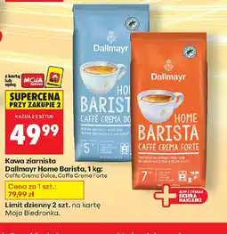 Biedronka Kawa ziarnista Dallmayr Home Barista oferta
