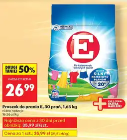 Biedronka Proszek do prania E oferta