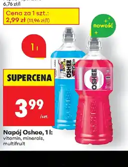Biedronka Napój Oshee oferta