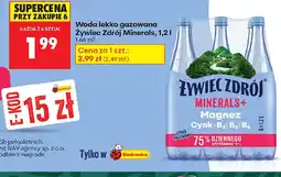 Biedronka Woda lekko gazowana Zywiec Zdrój Minerals oferta