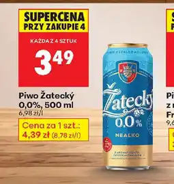 Biedronka Piwo Zatecký oferta