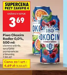 Biedronka Piwo Okocim oferta