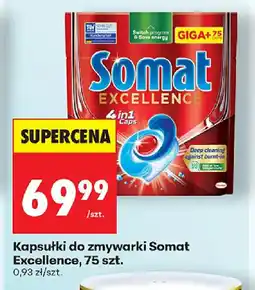 Biedronka Kapsułki do zmywarki Somat oferta