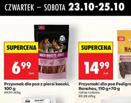 Biedronka Przysmaki dla psa Pedigree Ranchos oferta