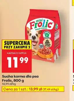 Biedronka Sucha karma dla psa Frolic oferta