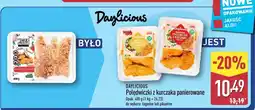 ALDI Polędwiczki z kurczaka panierowane Daylicious łagodne lub pikantne oferta