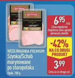 ALDI Szynka/Schab marynowane po staropolsku Wedliniarnia Premium oferta