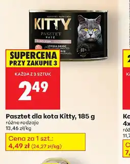 Biedronka Pasztet dla kota Kitty oferta