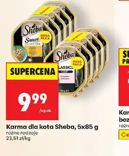 Biedronka Karma dla kota Sheba oferta