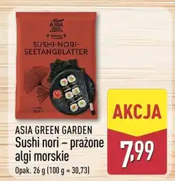 ALDI Algi morskie sushi nori - prażone Asia Green Garden oferta