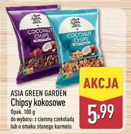 ALDI Chipsy kokosowe Asia Green Garden z ciemną czekoladą oferta