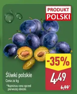 ALDI Śliwki polskie Aldi oferta