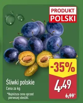 Śliwki polskie Aldi