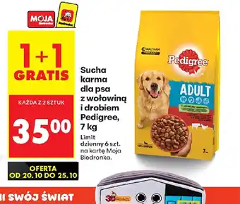 Biedronka Sucha karma dla psa Pedigree oferta