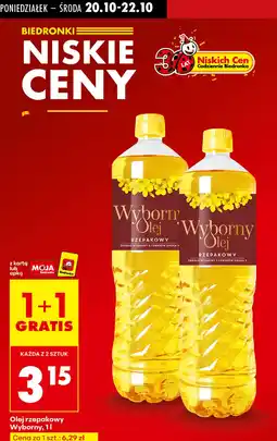 Biedronka Olej rzepakowy oferta