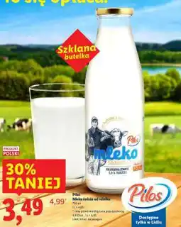 Lidl PILOS Mleko świeże od rolnika oferta
