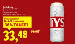 Lidl Tyskie Gronie oferta