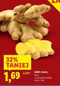 Lidl Imbir, luzem oferta