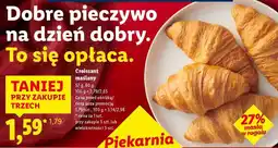 Lidl Croissant maślany oferta