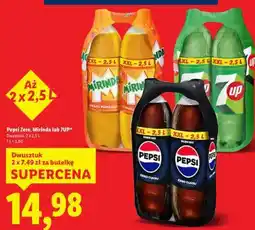 Lidl Pepsi Zero, Mirinda lub 7UP oferta