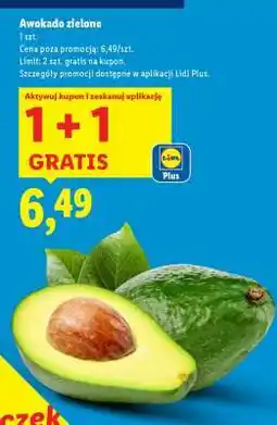 Lidl Awokado zielone oferta
