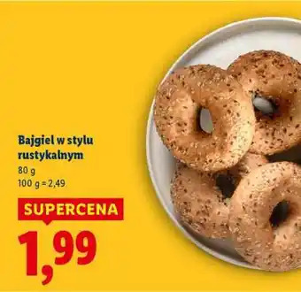 Lidl Bajgiel w stylu rustykalnym oferta