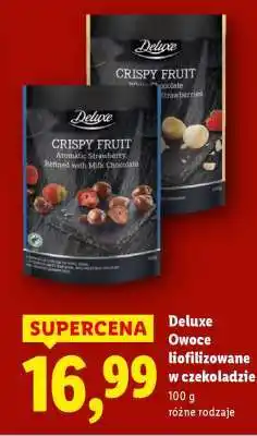 Lidl DELUXE Owoce liofilizowane w czekoladzie oferta