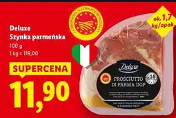 Lidl DELUXE Szynka parmeńska oferta