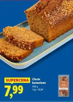 Lidl Ciasto karmelowe oferta