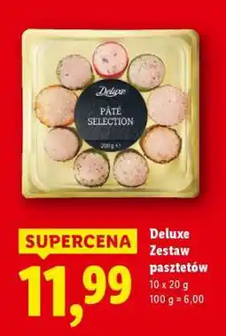 Lidl DELUXE Zestaw pasztetów oferta