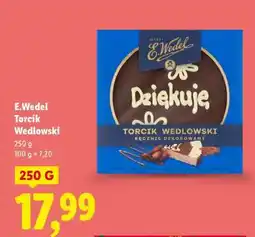 Lidl E. WEDEL Torcik Wedlowski oferta