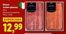 Lidl DELUXE Salami spianata oferta