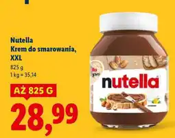 Lidl Nutella Krem do smarowania, XXL oferta