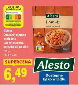 Lidl Alesto Peanuts oferta