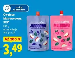 Lidl OWOLOVO Mus owocowy XXL oferta