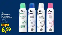Lidl CIEN Antyperspirant lub dezodorant oferta