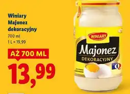Lidl Winiary majonez dekoracyjny oferta