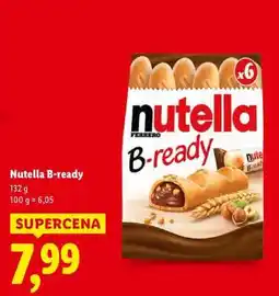 Lidl Nutella B-ready oferta