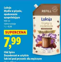 Lidl LUKSJA Mydło w płynie opakowanie uzupełniające oferta