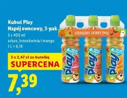 Lidl Kubuś Play Napój owocowy, 3-pak oferta