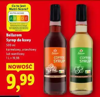 Lidl BELLAROM Syrop do kawy oferta