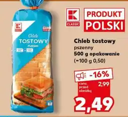 Kaufland Chleb tostowy oferta