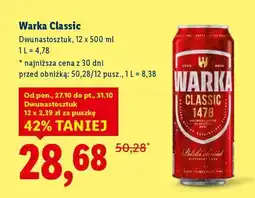 Lidl Warka Classic oferta