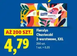 Lidl FLORALYS Chusteczki 2-warstwowe, XXL oferta