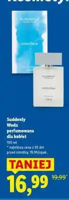 Lidl SUDDENLY Woda perfumowana dla kobiet oferta