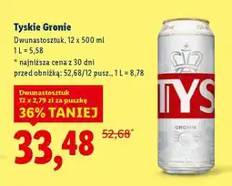 Lidl Tyskie Gronie oferta
