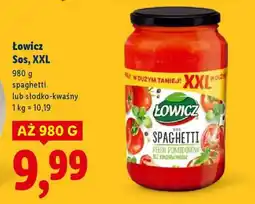 Lidl Łowicz Sos, XXL oferta